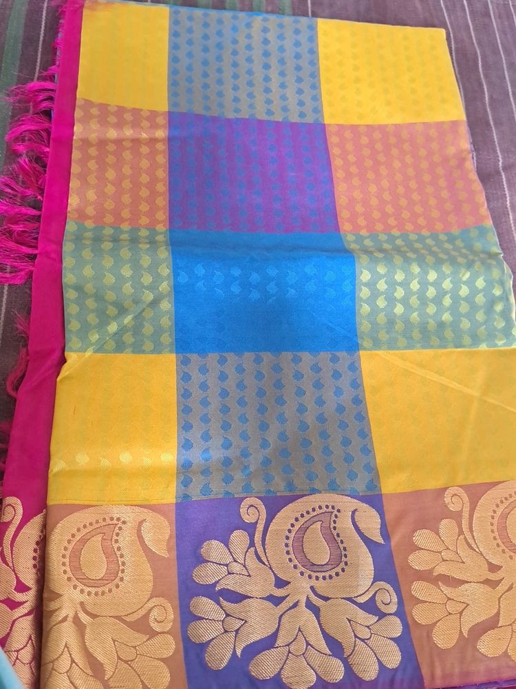 Multicolor Saree