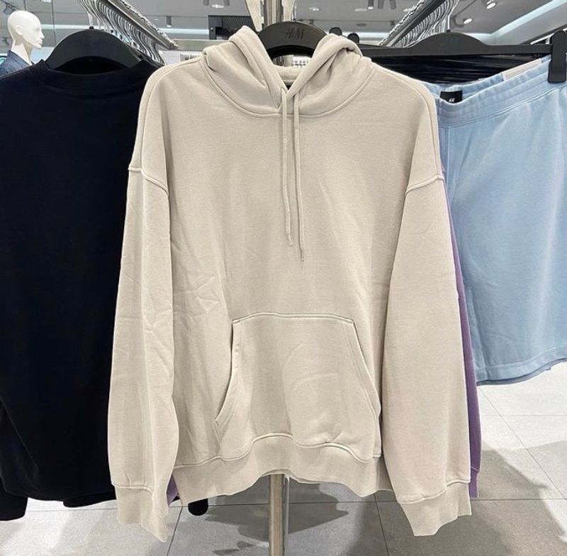 H&M Beige Hoodie