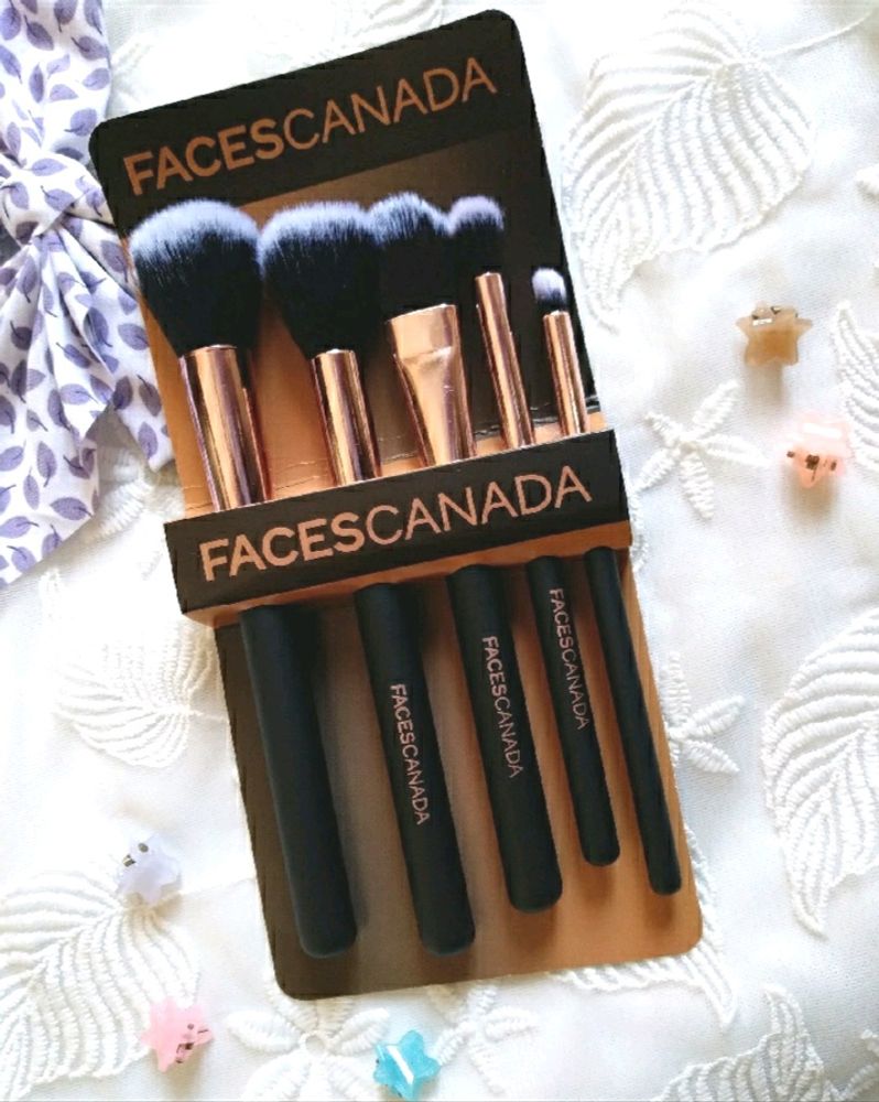 Faces Canada 5 in 1 Professional Makeup Brush Set