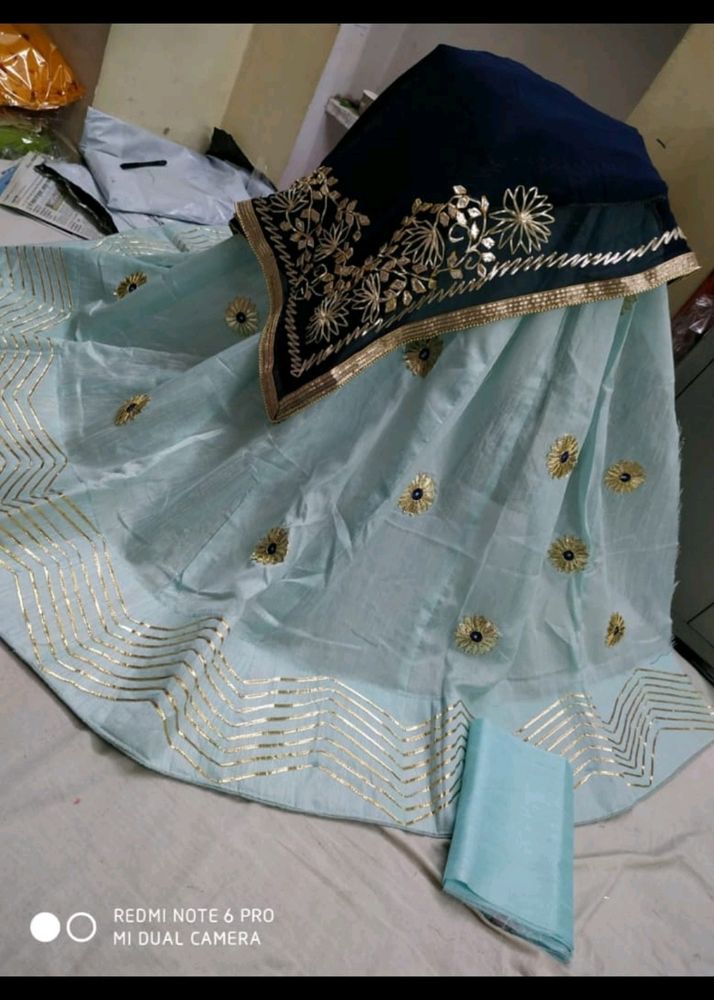 Lengha With Pure Odhana