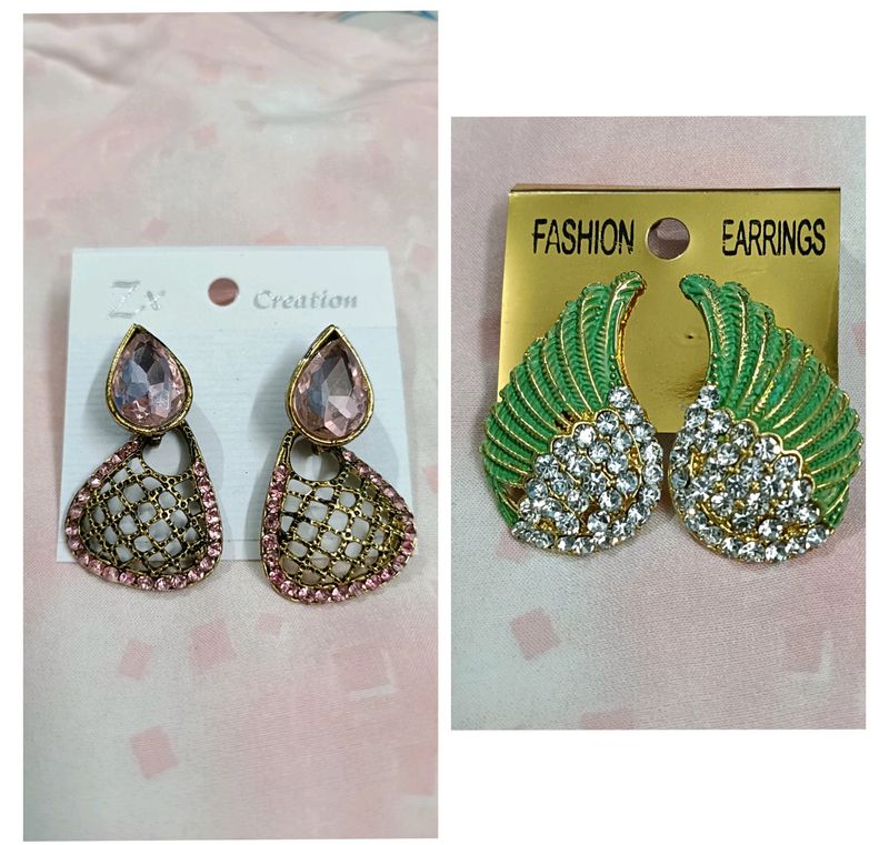 Combo Of Two Earrings