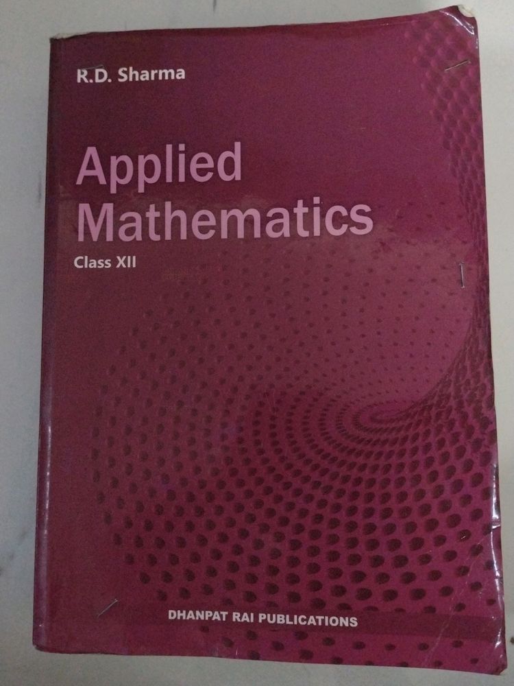 Applied Mathematics  Class 12 RD Sharma