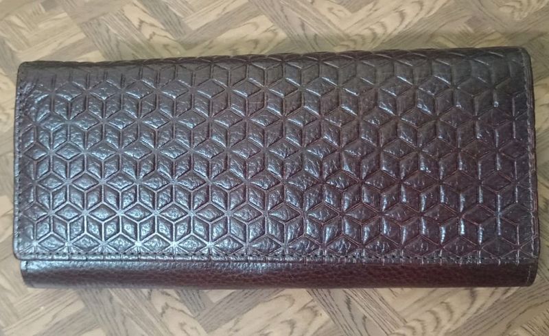 Leather Leadish Hand Clutch