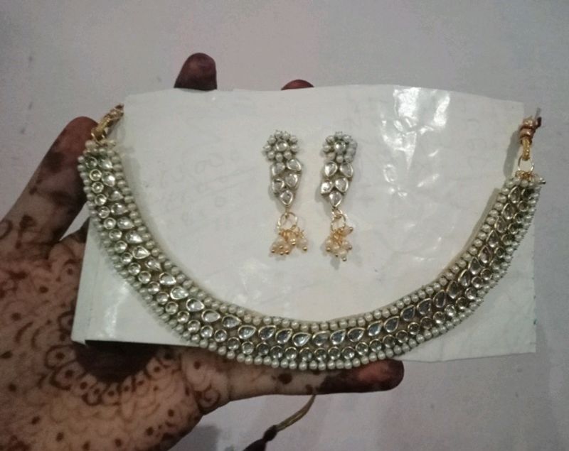 Kundan Jewellery Set