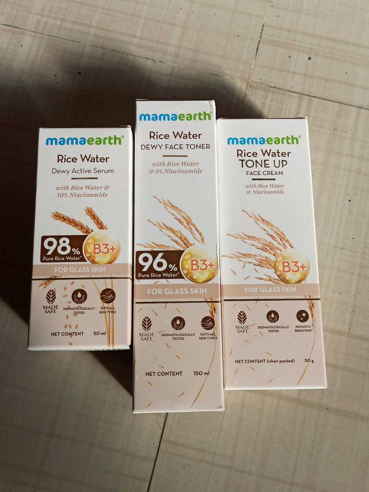 Mamaearth Rice Water Range