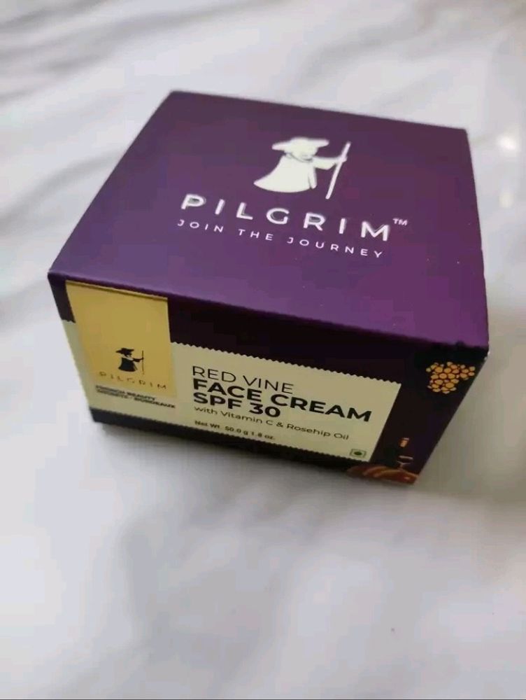 Pilgrim Red Vine Face Cream SPF 30