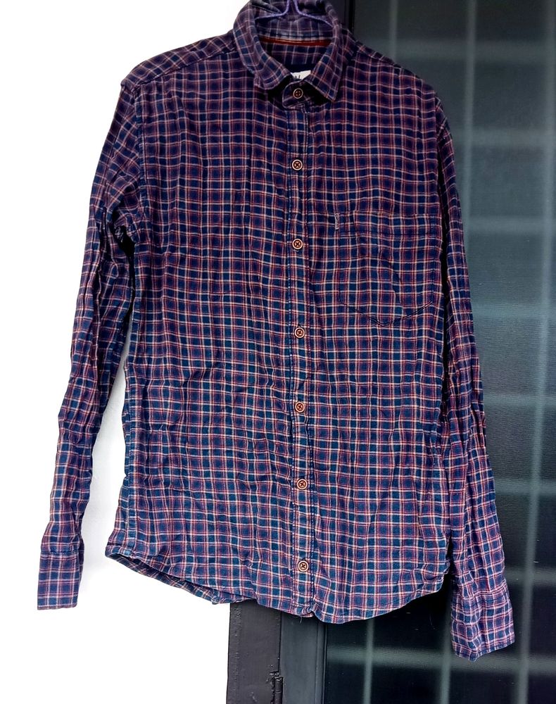 Full Sleeve Check Shirt For Men