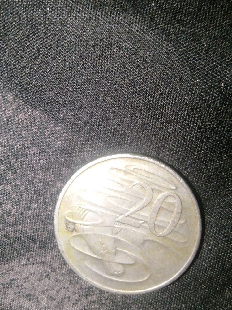 Australian 20 dollar coin