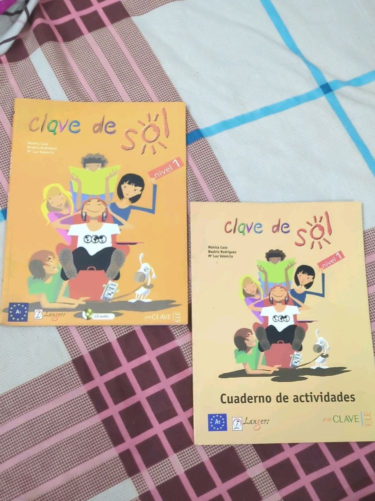 Spanish Learning And Activity Book