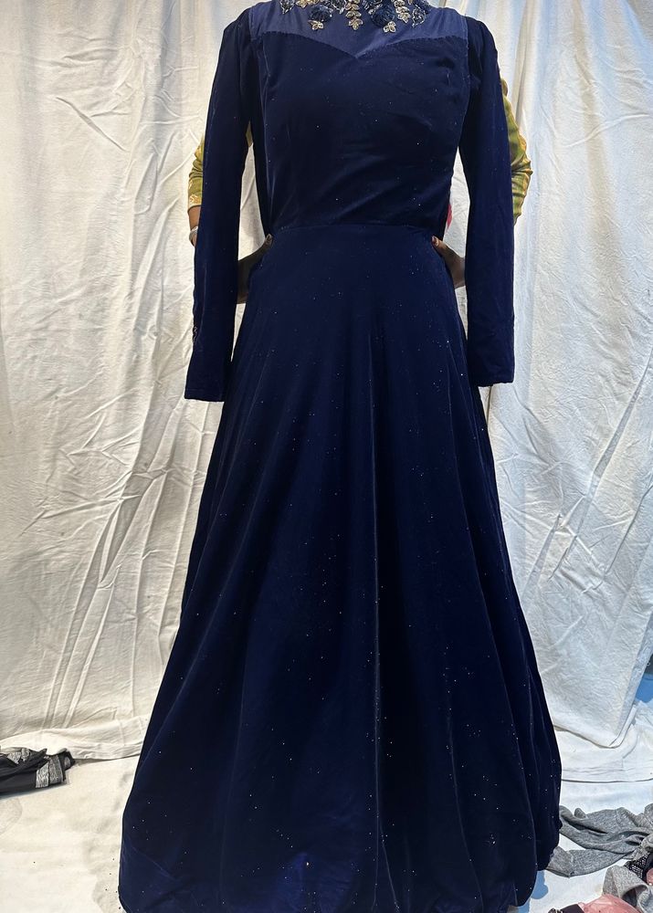 Designer Velvet Gown