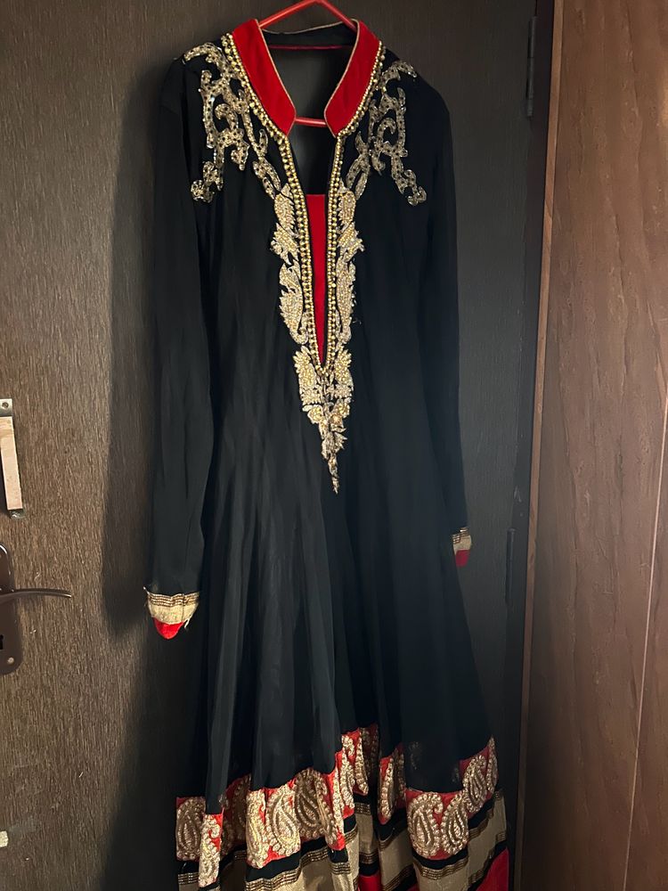 Black Anarkali Suit