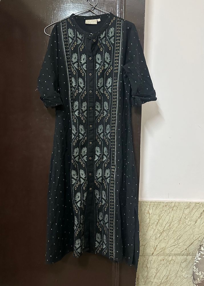 Black Kurta