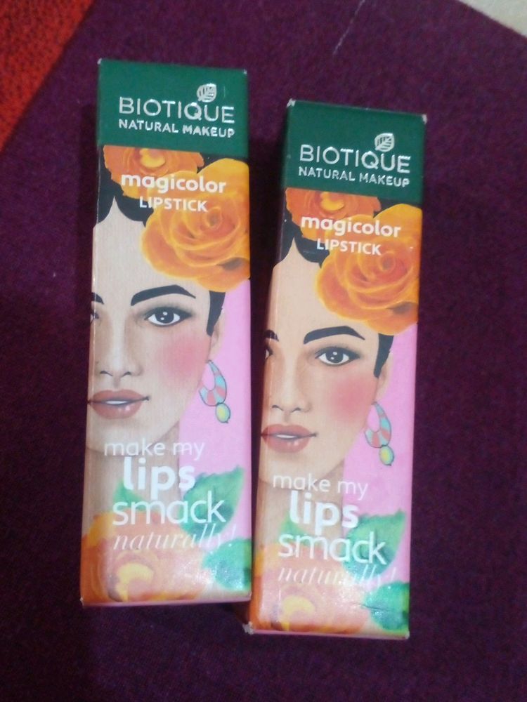 BIOTIQUE NATURAL LIPSTICKS