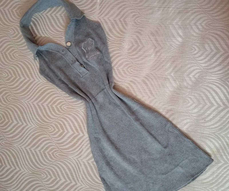 Grey bodycon dress