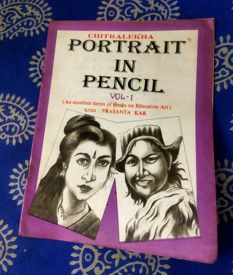 Portrait In Pencil Drawing Book