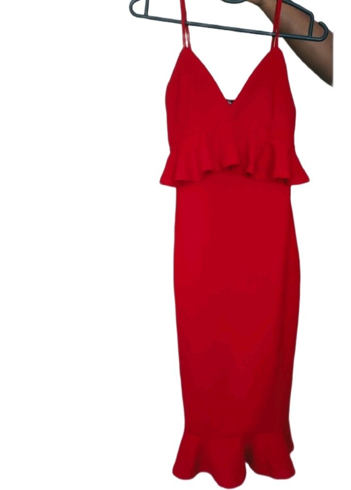 Shein Red Bodycon Dress