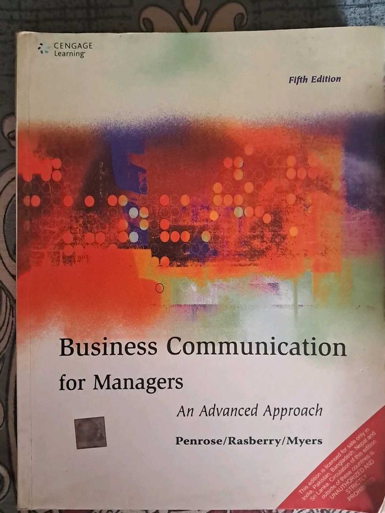 Business Communication For Managers