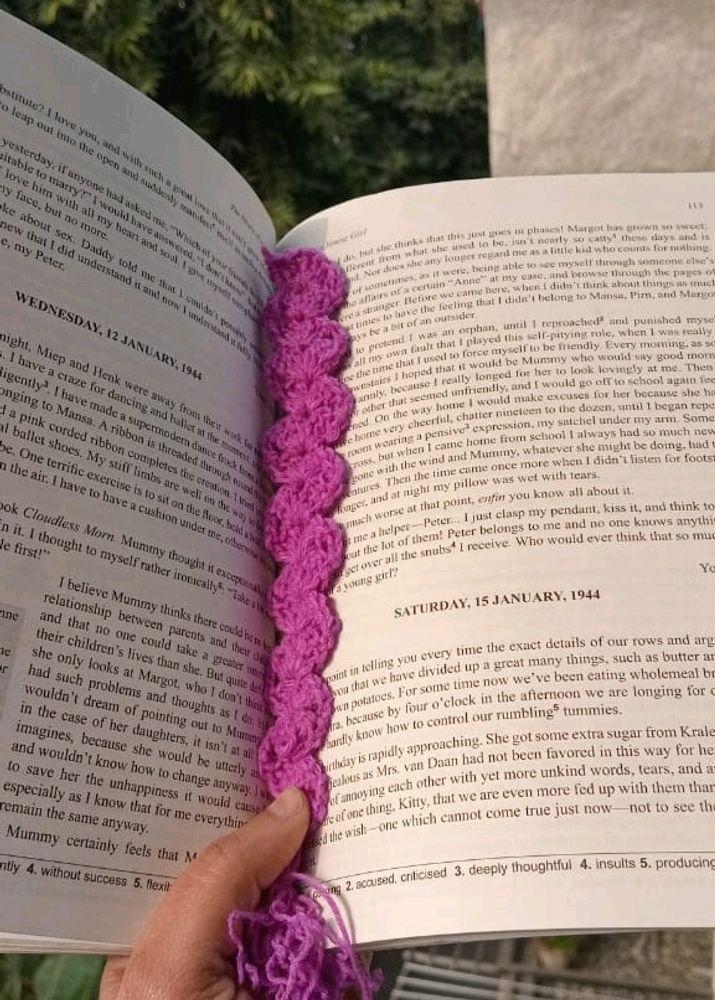 Crochet Bookmark