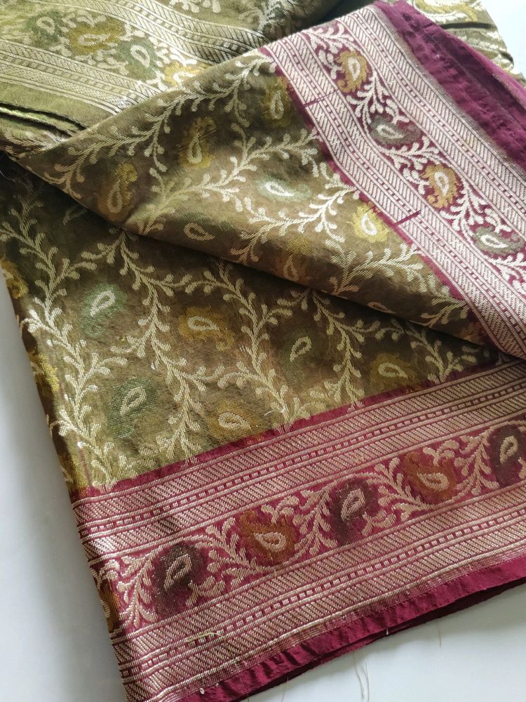 Excellent Condition All Over weaving Saree