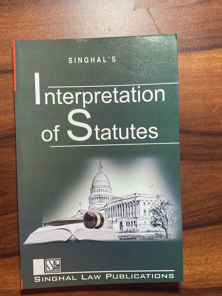 Interpretation Of Statutes
