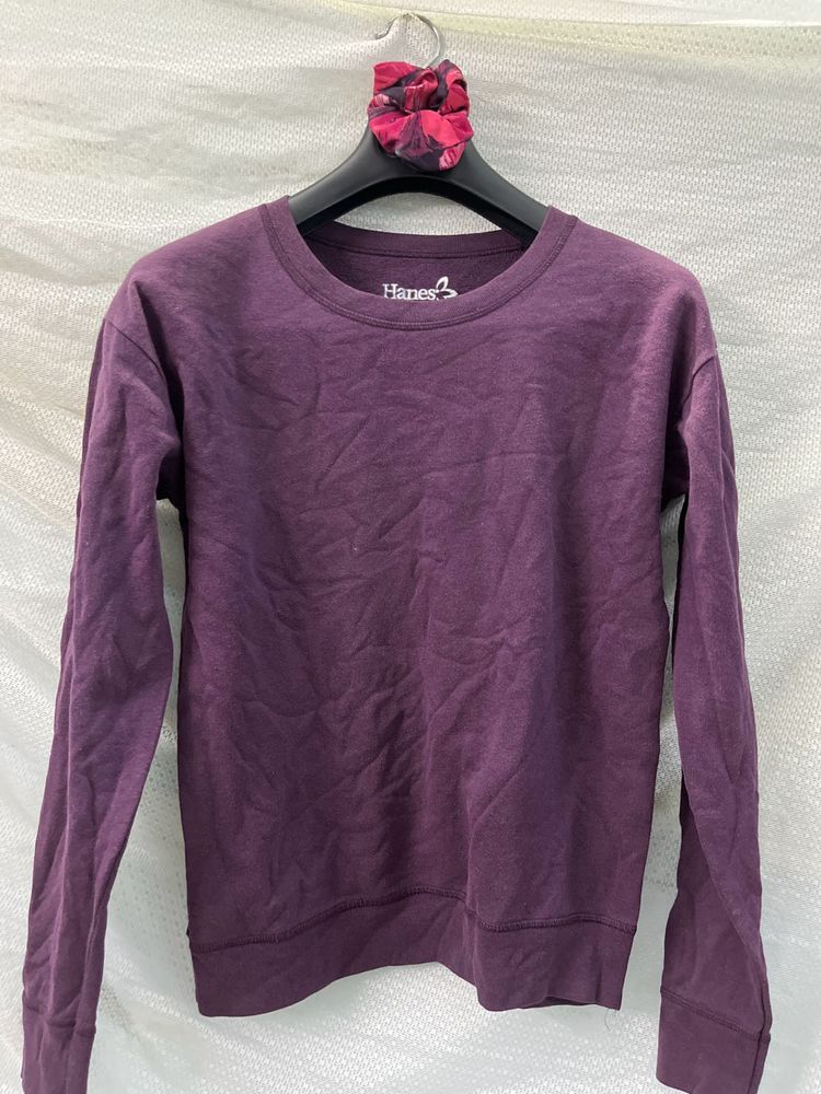 Purple Sweatshirt