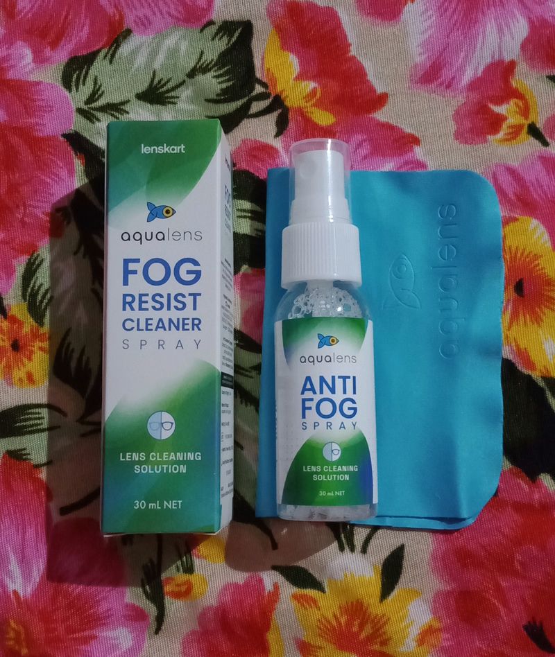 Aqualens Fog Resist Cleaner Spray 💚💎