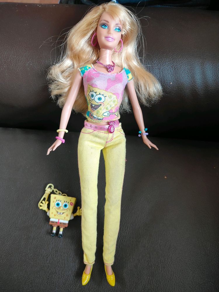 Barbie Loves SpongeBob Doll From The 2000s