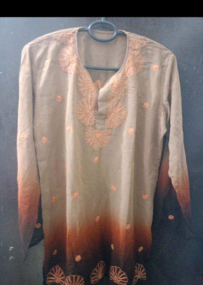 New Chikenkari Kurta