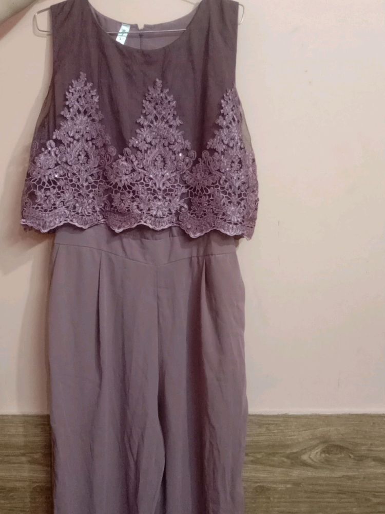 Purple mauve jumsuit