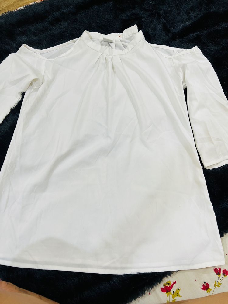 Vero Moda Cold Sholder White Top