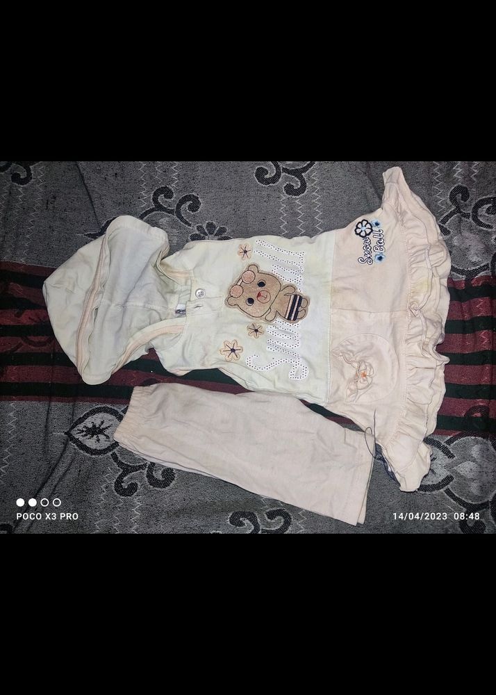 Baby Huddis And Pajama Set