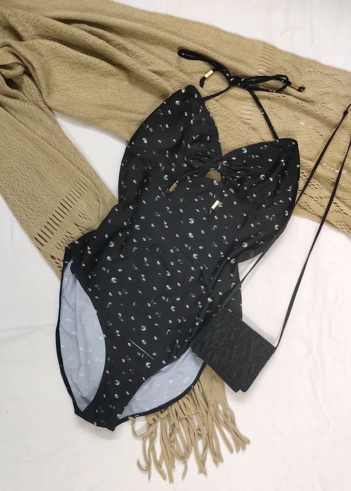 Backless Polka Dot Bodysuit 🕷️