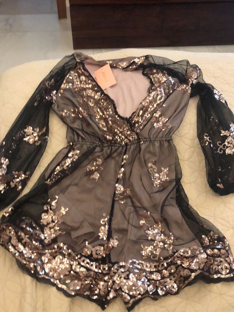 Sparkly Romper/playsuit