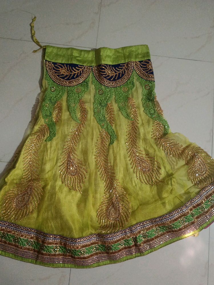 Net Work Choli Only 1 Time Use