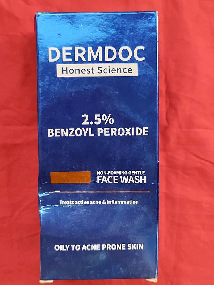 Dermdoc 2.5% Benzoyl Peroxide Face wash