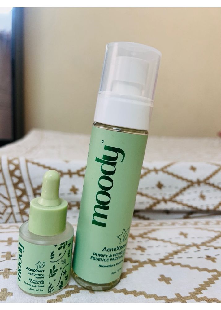 FACE TONER AND SERUM