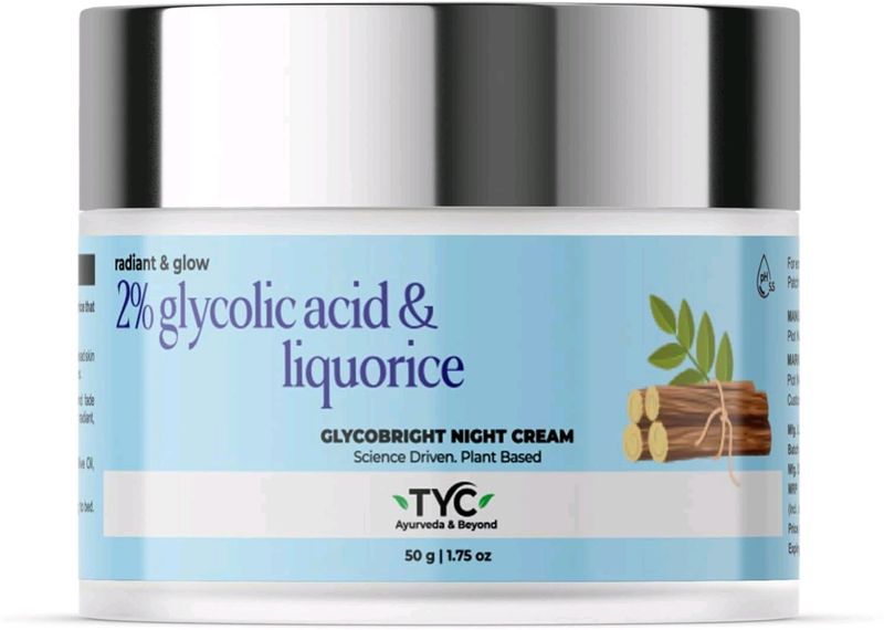 TYC Ayurvedic Glycobrright Night Cream 50gm