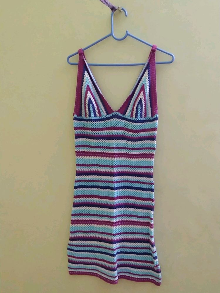 Crochet Bodycon Dress