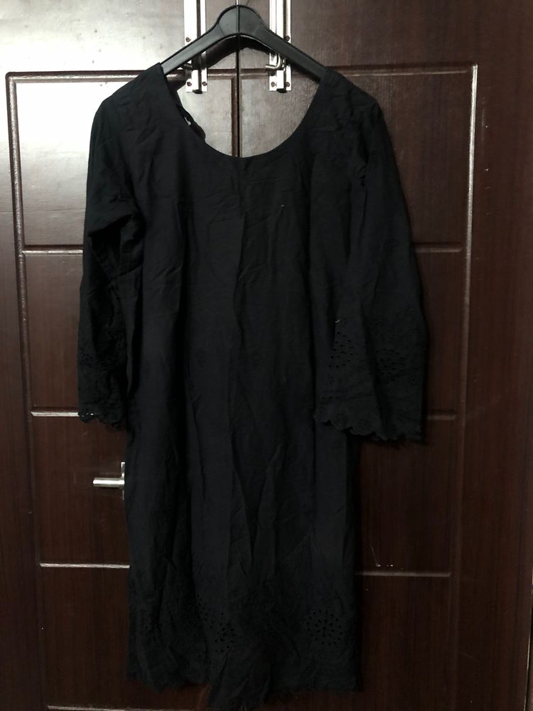 black kurta