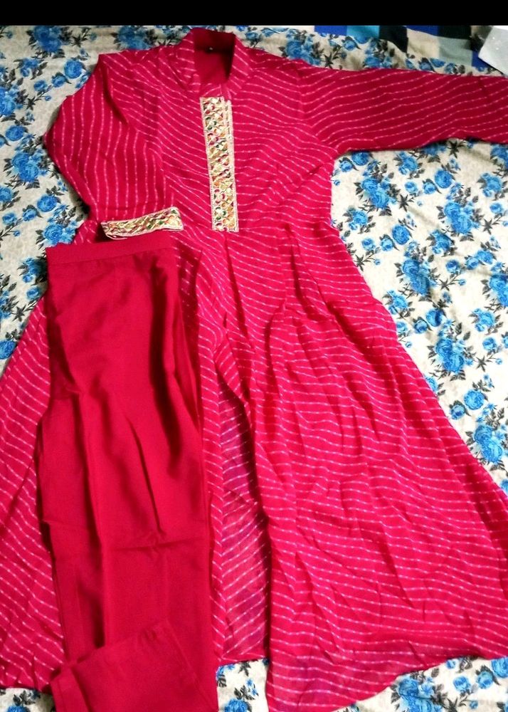 New/Unused A Line Kurti With Pant