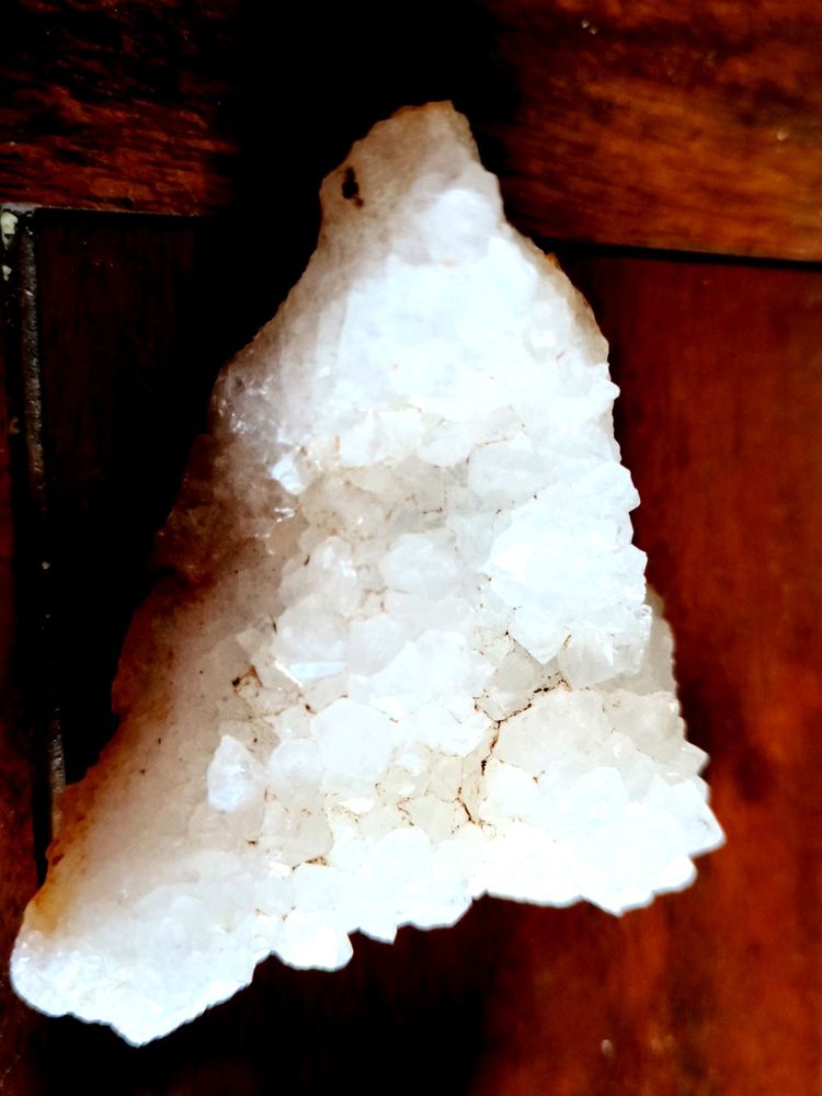 Two Gorgeous Clear Quartz Crystal Clusters