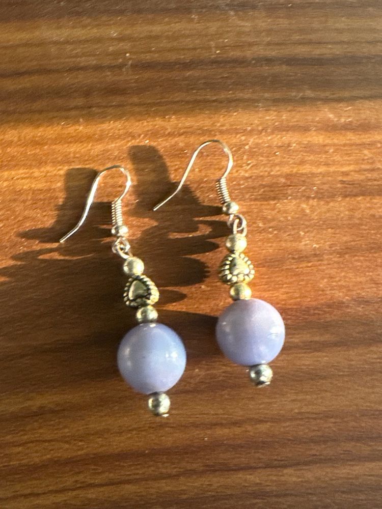 Light Blue Earrings