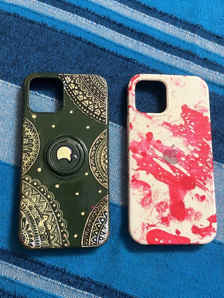 Combo Of 2 Iphone 12 Back Cover