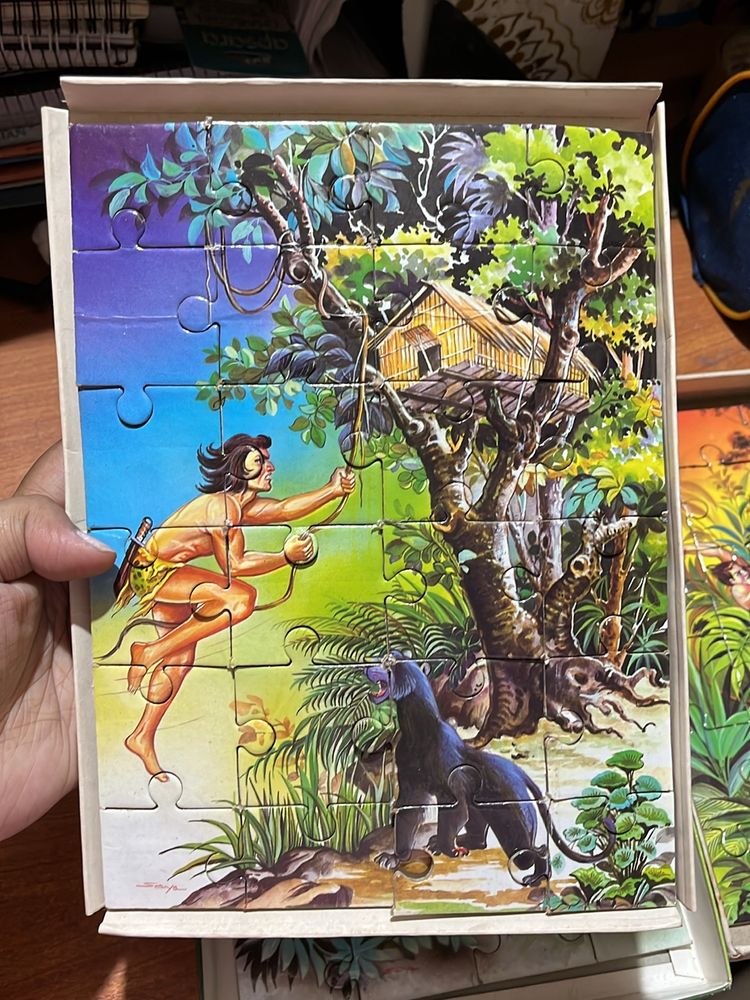 Tarzan Jigsaw Puzzle 3in1 Set