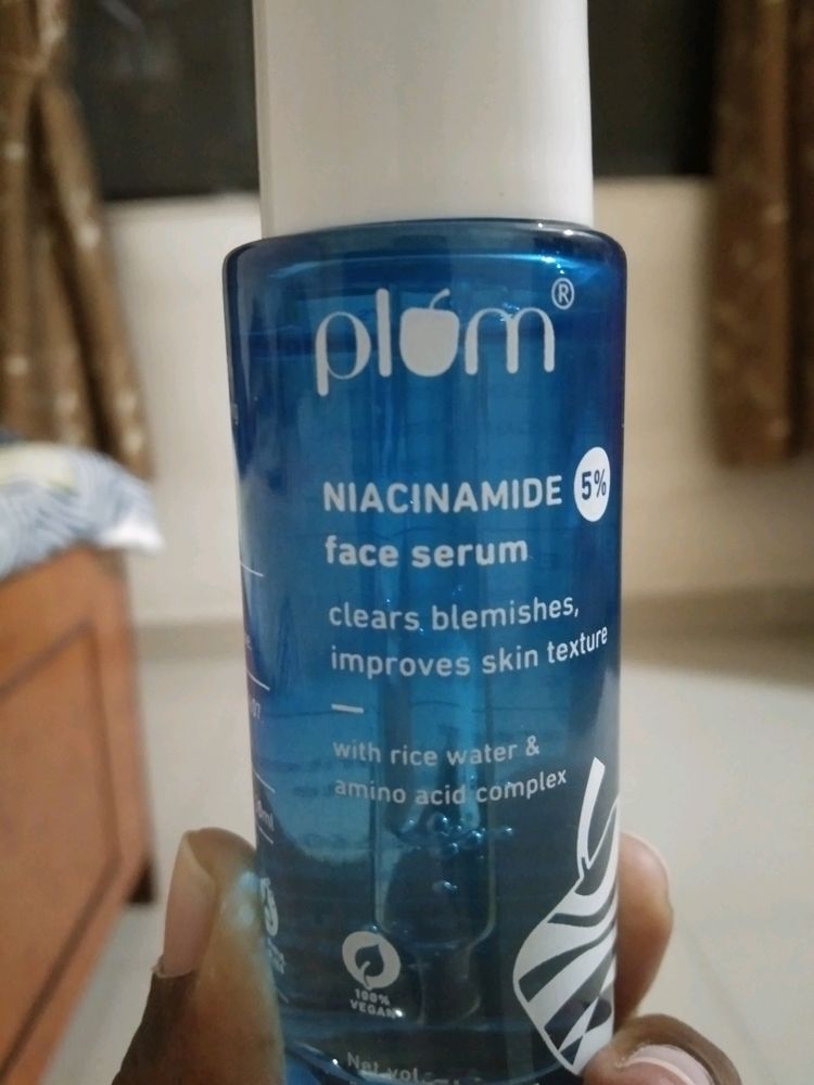 Plum Rice Water Niacinamide Serum For Blemishes