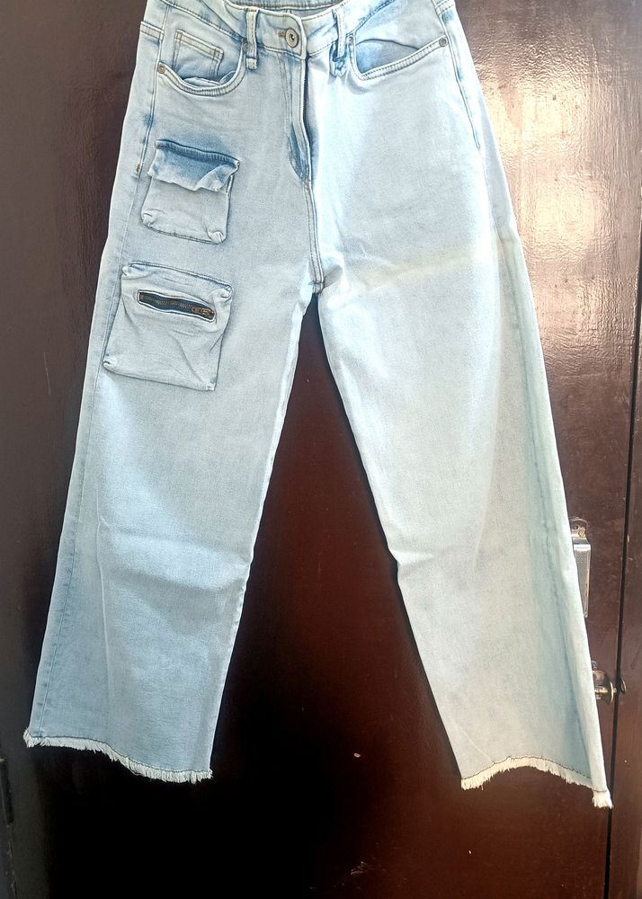 Blue Flaired Jeans