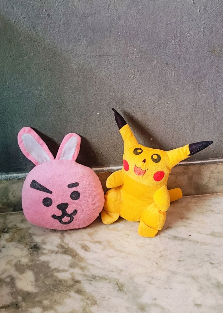 Combo Pikachu And Kookie Toy