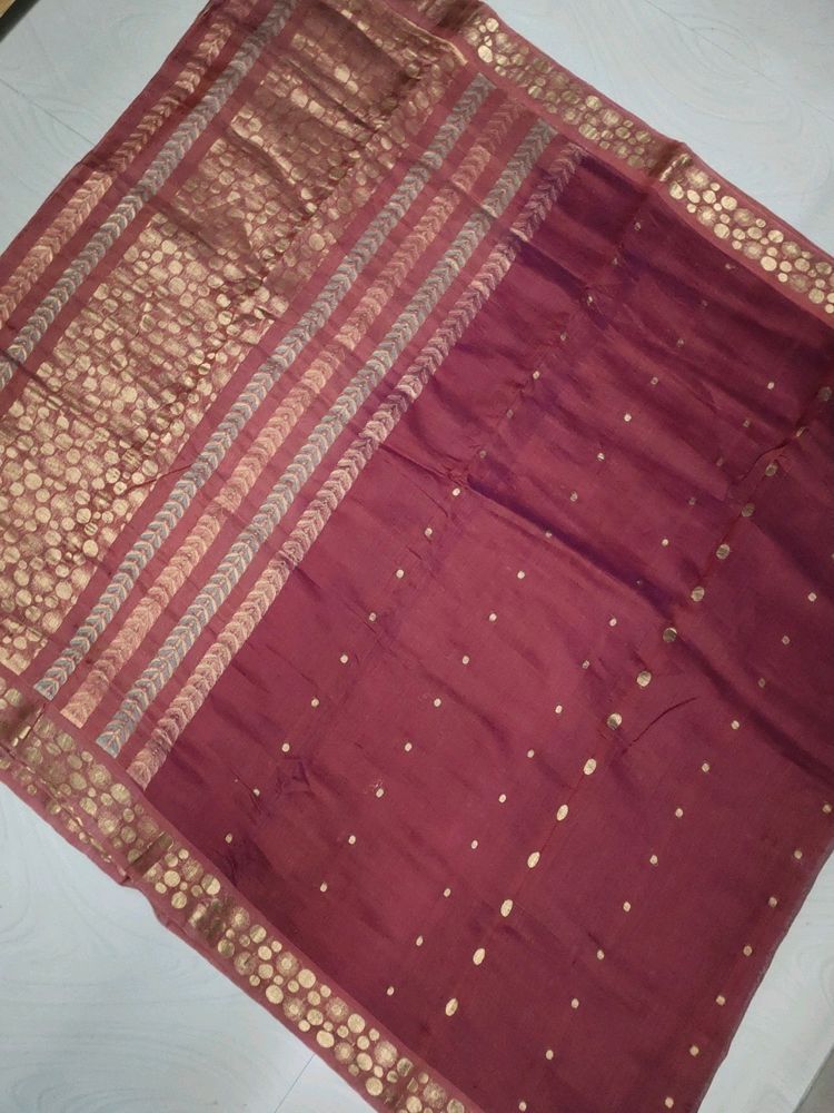 Pure Gadwal Silk Zari Woven Saree