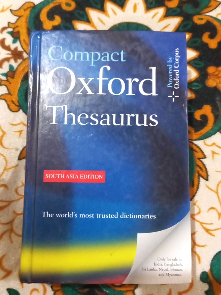 OXFORD THESAURUS (DICTIONARY)