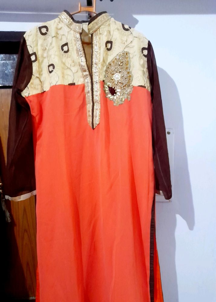 Georgette Kurti For Women Stylish